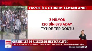 Türkiye'yi YKS heyecanı sardı...