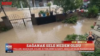 İzmir Foça sele teslim...