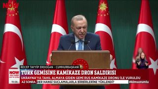 Rusya'dan Türk gemisine dronlu saldırı...