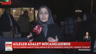Aileler adalet mücadelesinde…