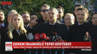 Canlı yayın beklenirken salon boşaltılmak istendi...