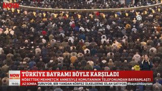 Türkiye bayramı böyle karşıladı...
