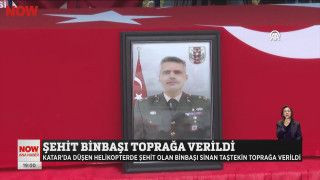 Şehit binbaşı toprağa verildi...