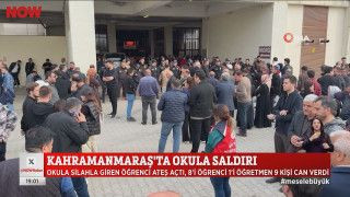 Kahramanmaraş'ta okula saldırı... 