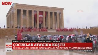 Anıtkabir'de 23 Nisan çoşkusu... 