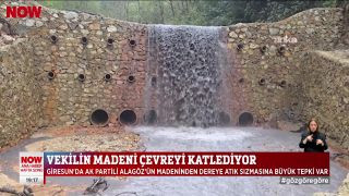 Vekilin madeni çevreyi katlediyor...