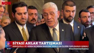 Siyasi ahlak tartışması...