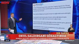 Okul saldırganı gözaltında...