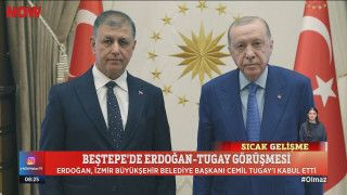 Beştepe’de Erdoğan-Tugay görüşmesi...