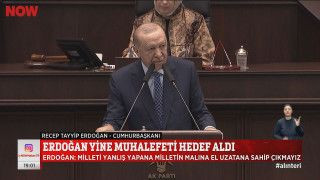 Erdoğan yine muhalefeti hedef aldı...